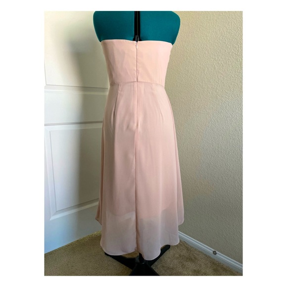 Social Bridesmaids Strapless Dress in Light Pink - Picture 3 of 5